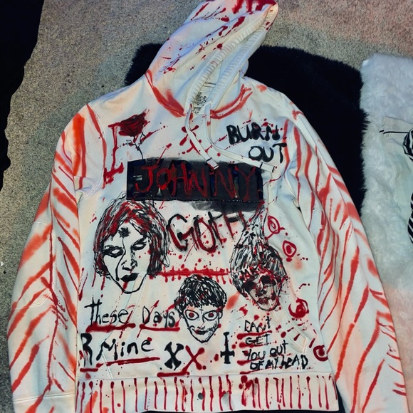 Johnny Goth emo hoodie - Picture 1 of 1